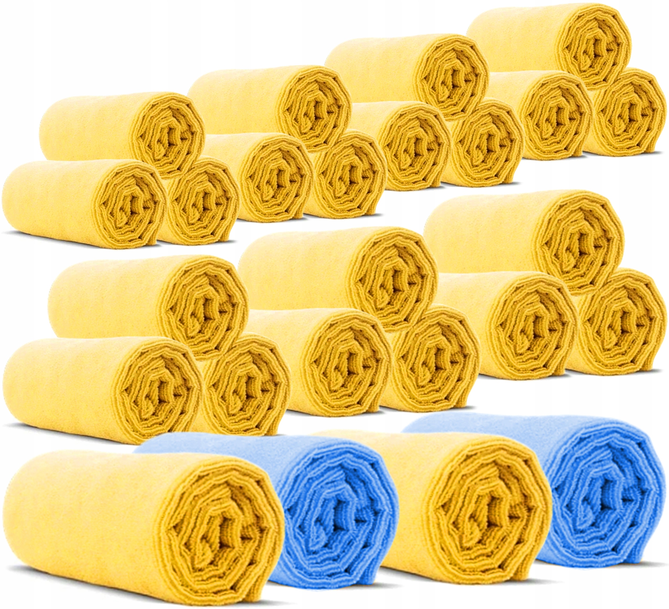 

25x Miękka Mikrofibra do auta szmatka 30x30 220gsm