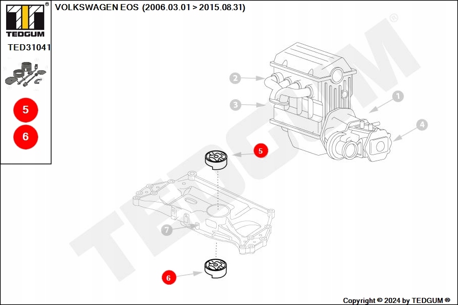 ŚCIĄGACZ TULEI KOŁYSKI SILNIKA AUDI SEAT SKODA VW Strona zabudowy przód