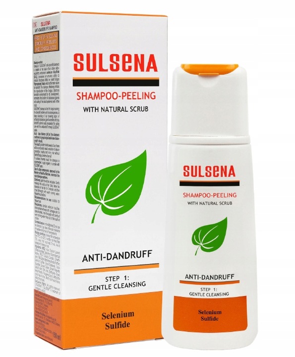 SULSENA SZAMPON PEELING PRZECIWŁUPIEŻOWY - NATURAL