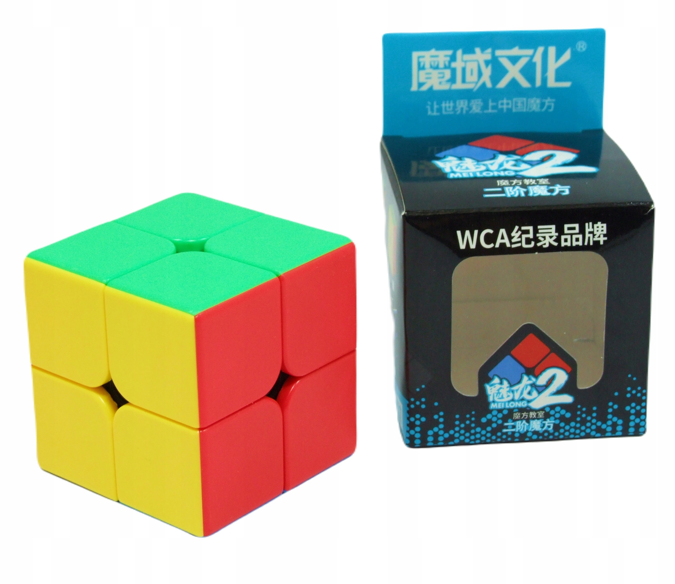 Kostka MoYu 2x2x2 + podstawka + algorytmy Marka MoYu