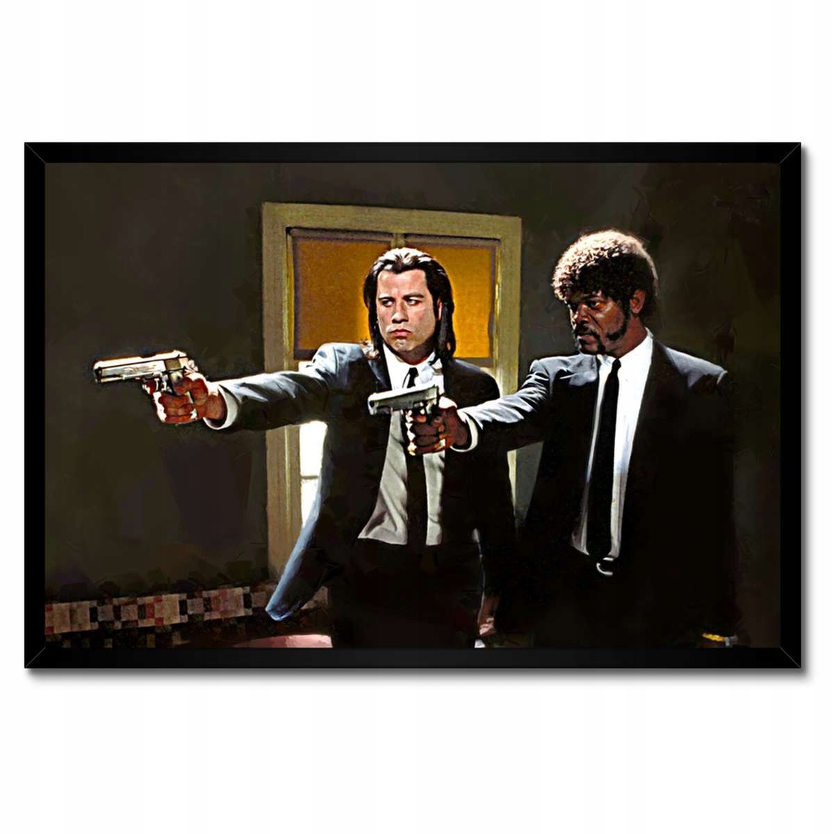Plakáty v rámu 60x40 Samuel Jackson a Travolta
