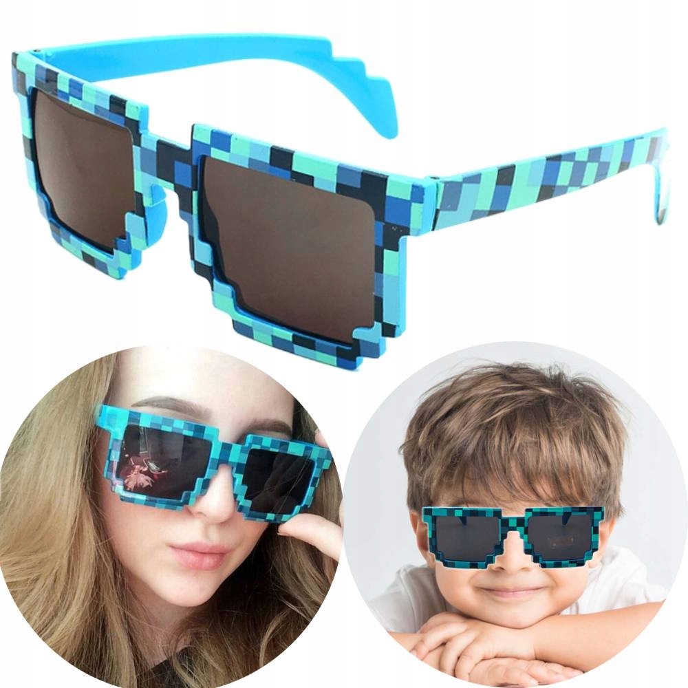 

Okulary Pikselowe Dla Dzieci 8 Bit Minecraft Style
