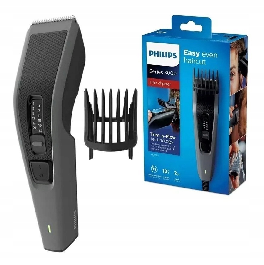 

*Maszynka do strzyżenia włosów PHILIPS*HC3520 Akum