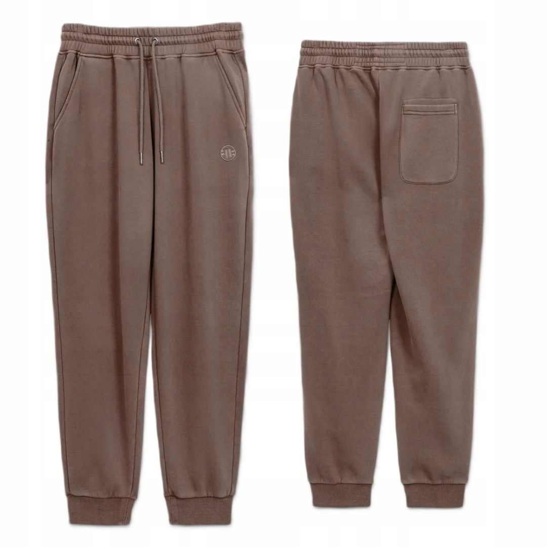 Pitbull West Coast Pánské Tepláky Lancaster II Bordové XL