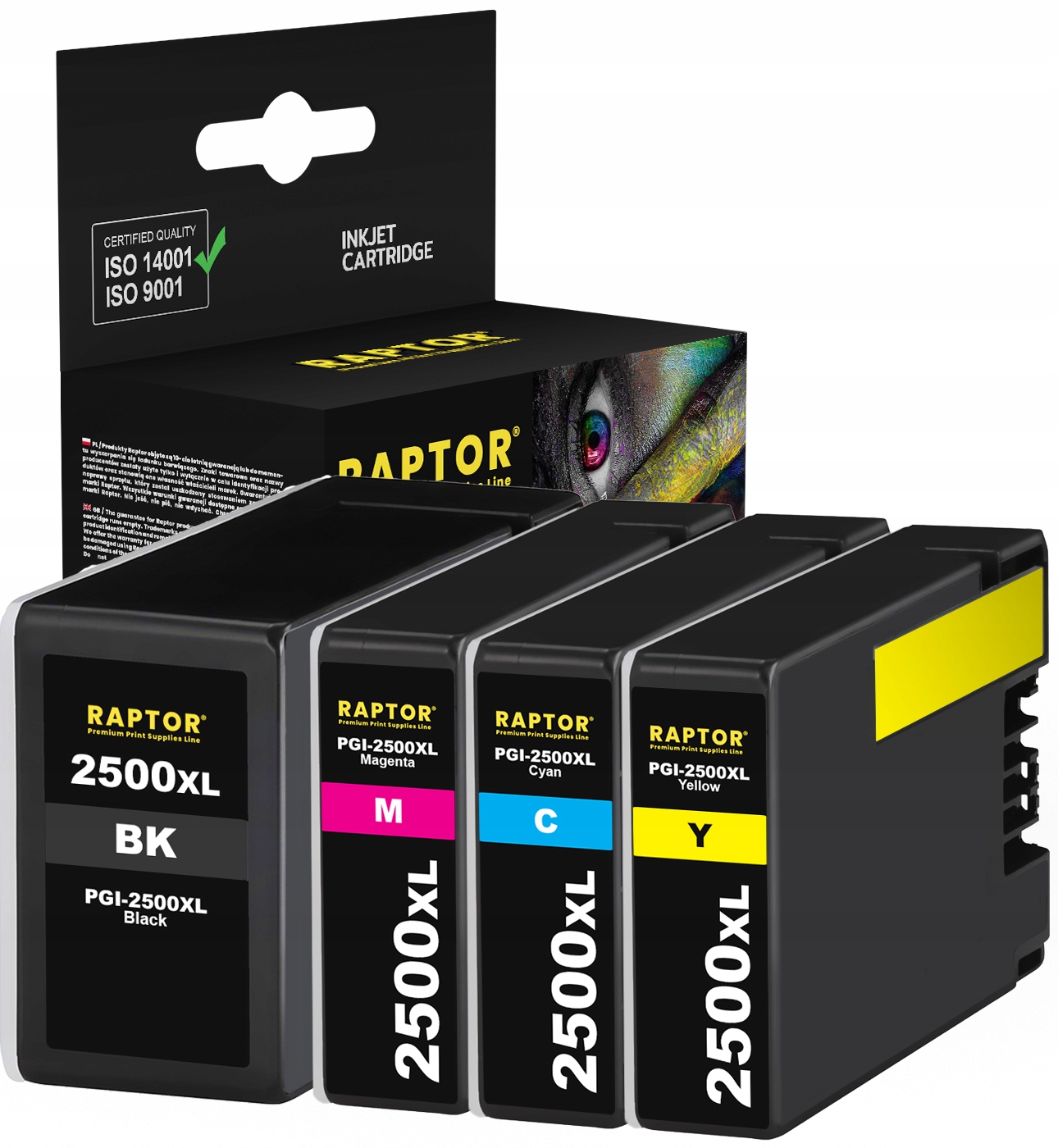 

4x Tusz Do Canon PGI-2500XL iB4050 MB5150 MB5050