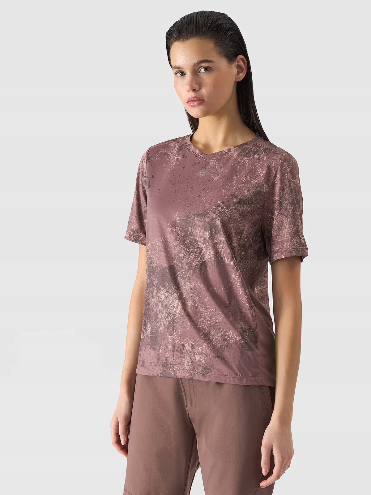 4F Damska Koszulka Rowerowa Szybkoschnąca 4FDRY 4FWSS24TFTSF789 R. XXL