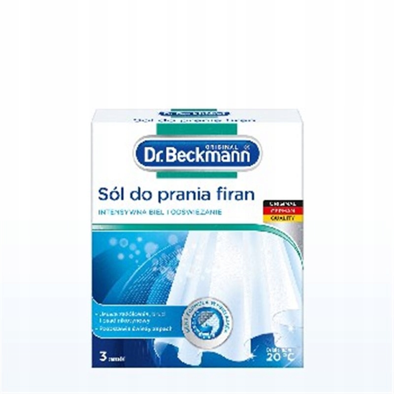

Dr Beckmann sól do prania firan w saszetkach