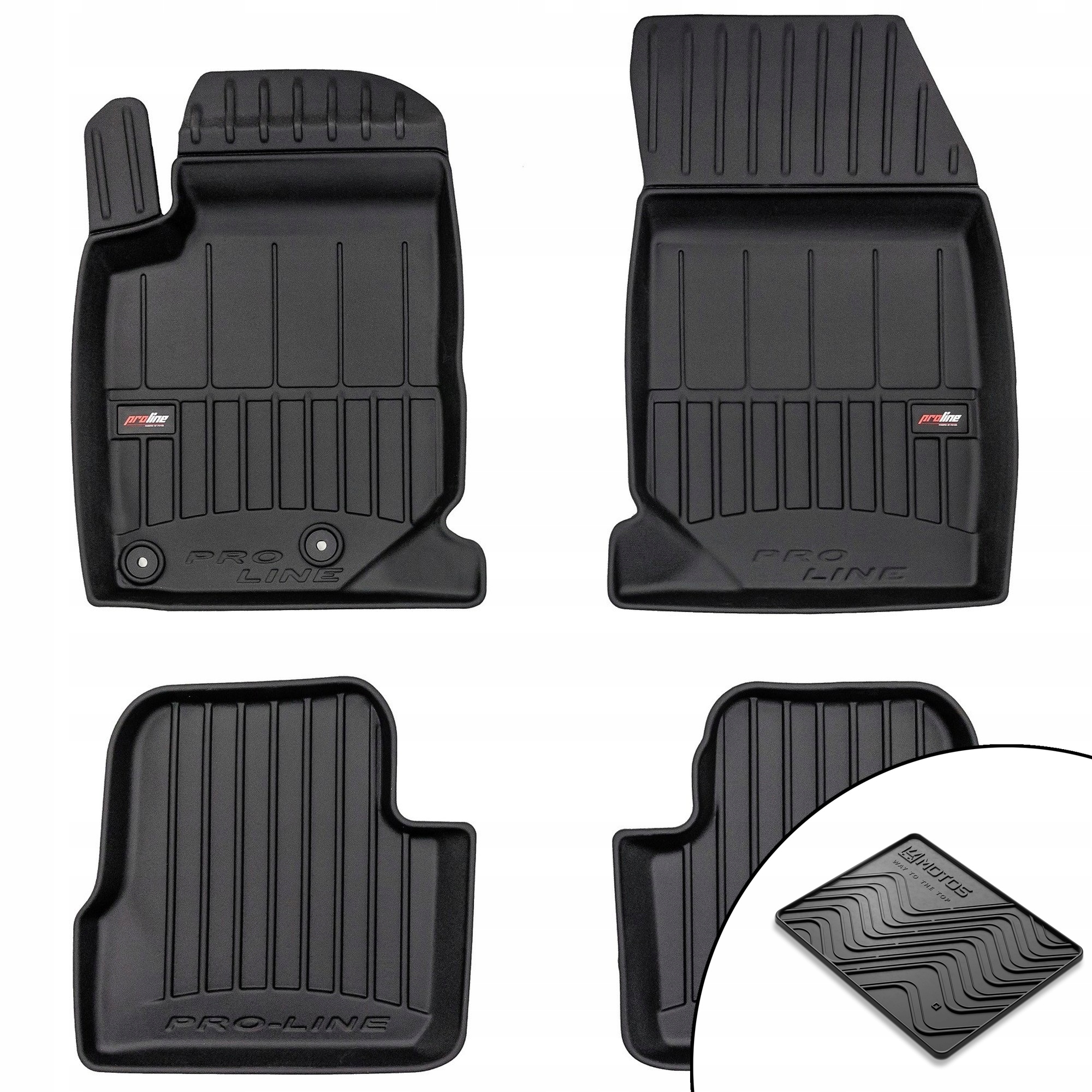 3D gumové rohože Opel Mokka B od roku 2020 rohož zdarma