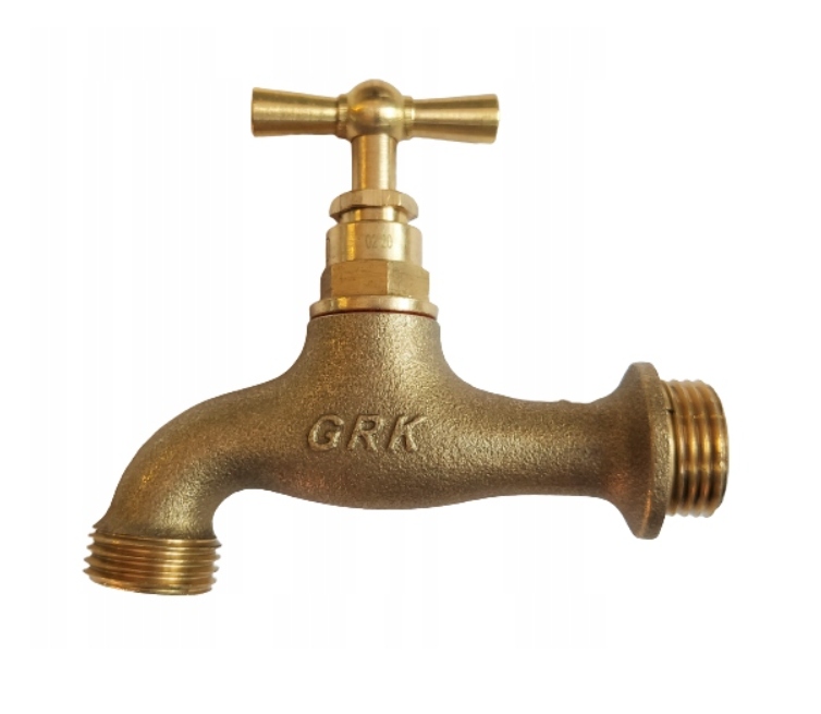 

Kran Ogrodowy Zawór Czerpalny 1/2 Mosiężny,