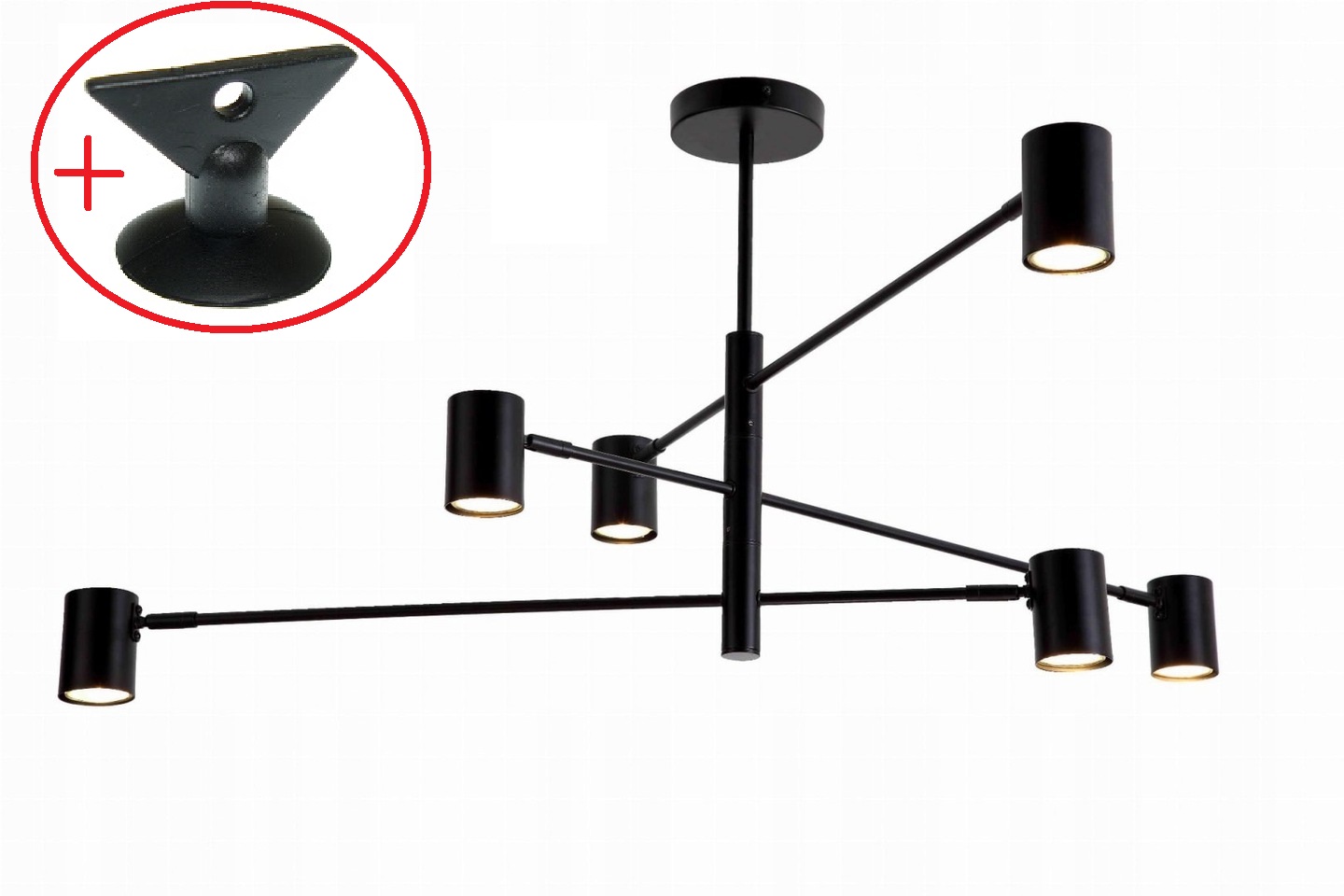 

Light Prestige Żyrandol Lampa Sufitowa Led Snow 6