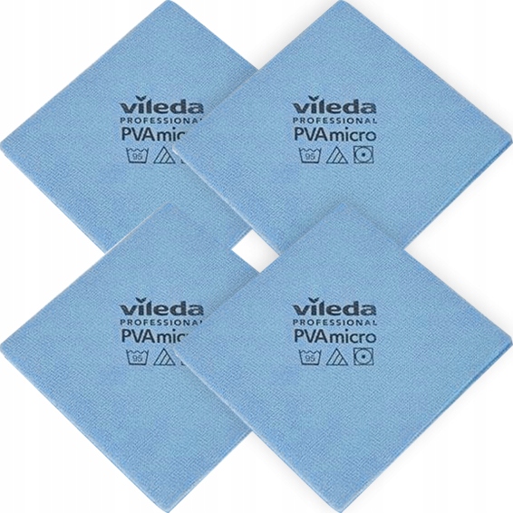 

Vileda Ścierka Pva Micro Professional 4 szt nieb.