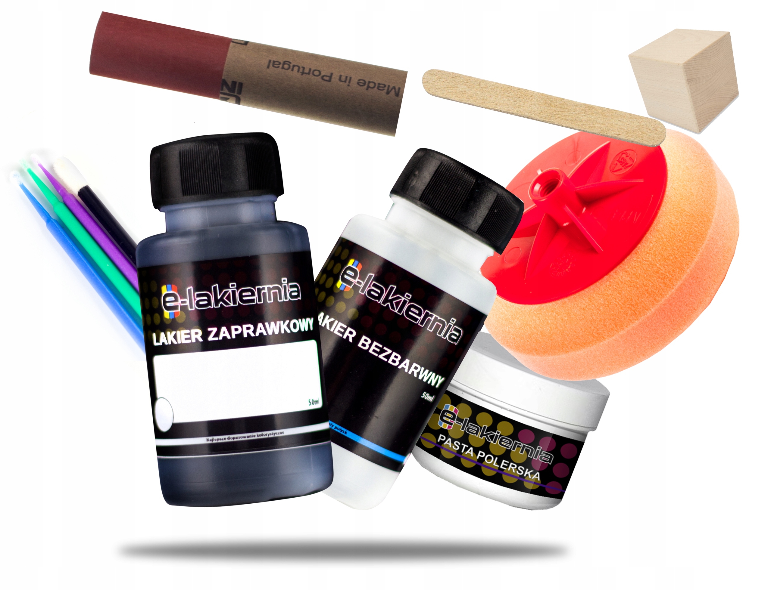 LAKIER Samochodowy ZAPRAWKOWY TOYOTA 1E7 ZESTAW DO RYS PASTA PAD Producent E-lakiernia