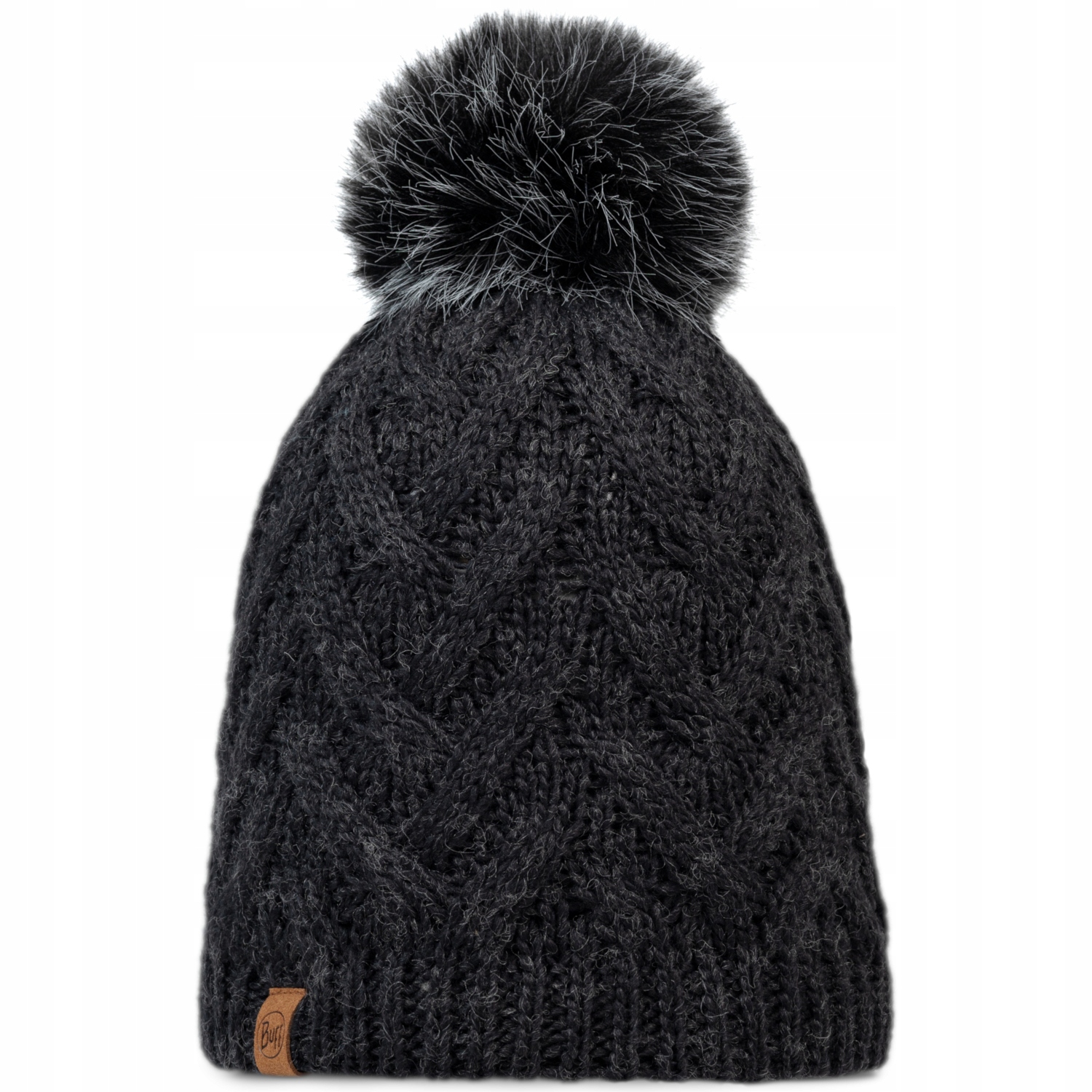 Buff Knitted Fleece Caryn Beanie (uni) Čepice Dámská Akryl Černá