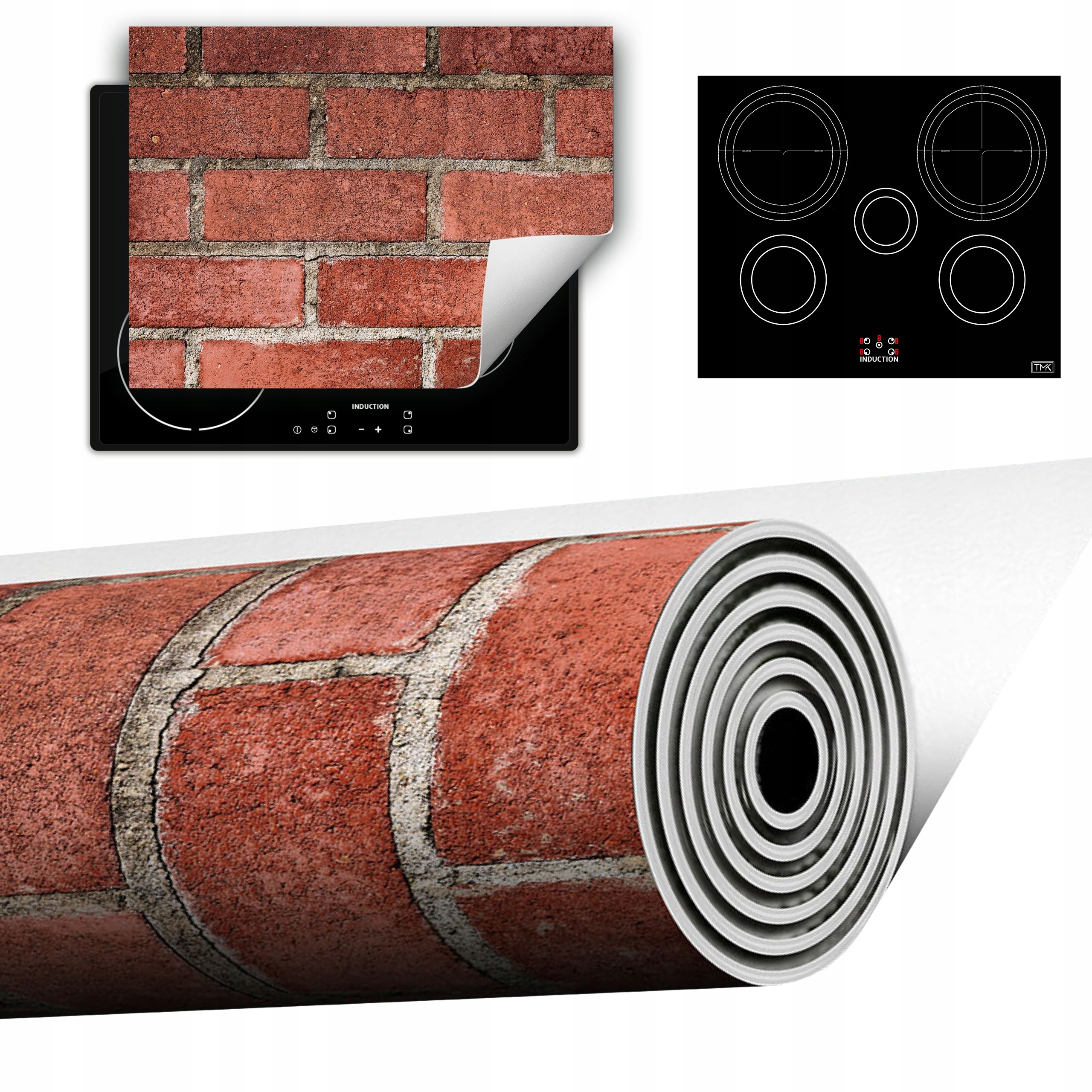 Vinylová Podložka Do Kuchyně Více Místa 70x52 Cihla