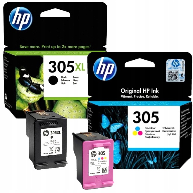 

Tusze Hp 305 Do Deskjet 2700 2300 Plus 4100 Series