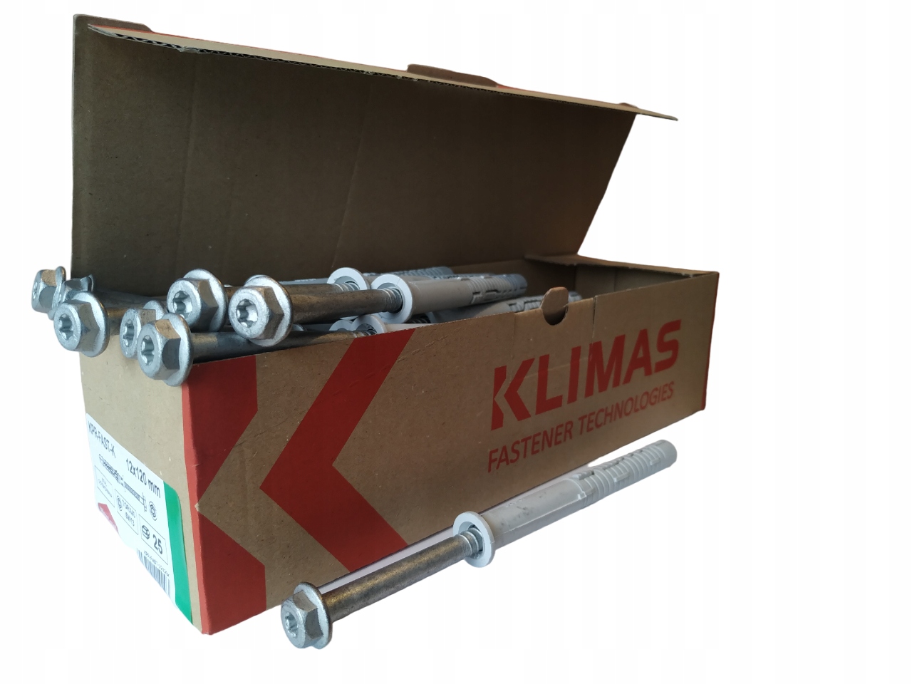 Rámové rozpěrné kolíky na klíč Tx 12x330 20 Ks