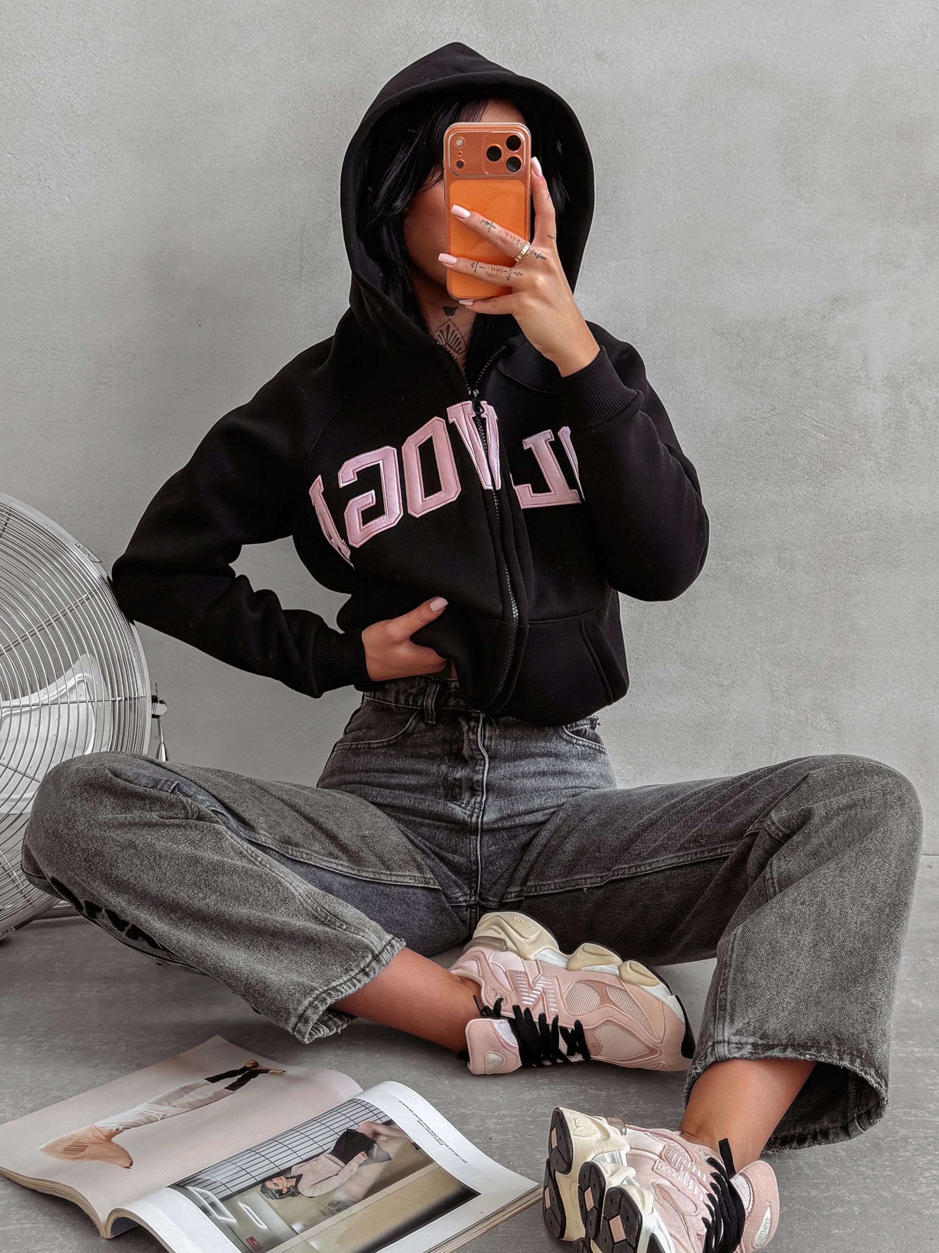 Mikina Iris Olavoga Černá M