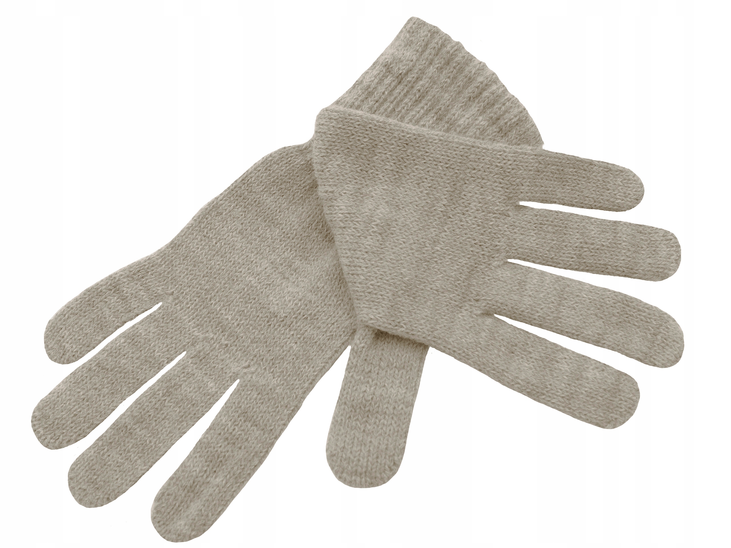 

Polskie Rękawiczki Dzieci 8 9 10 lat Brązowe Beż