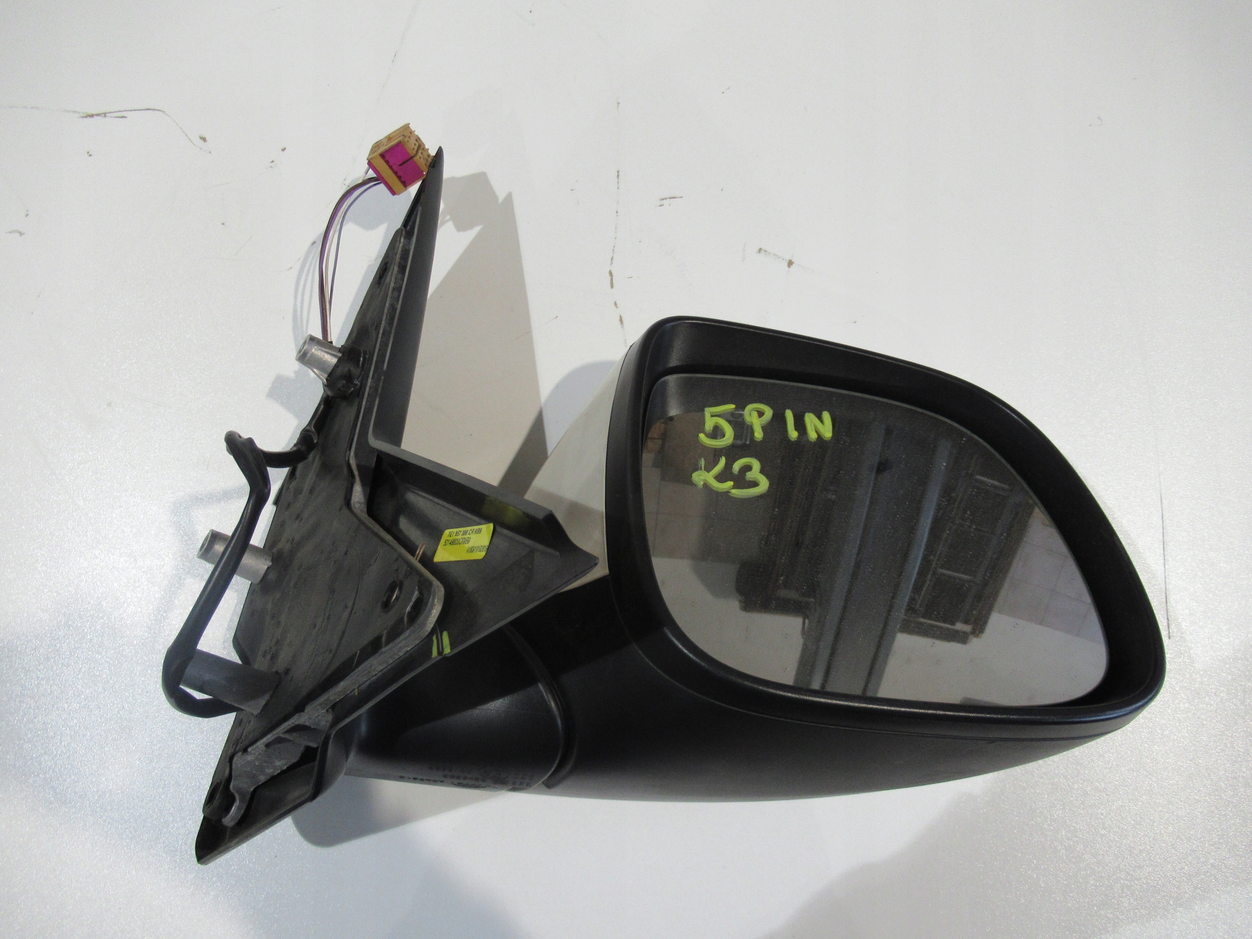 VW T6 MULTIVAN SPECCHIETTO RETROVISORE DESTRO 5 PIN
