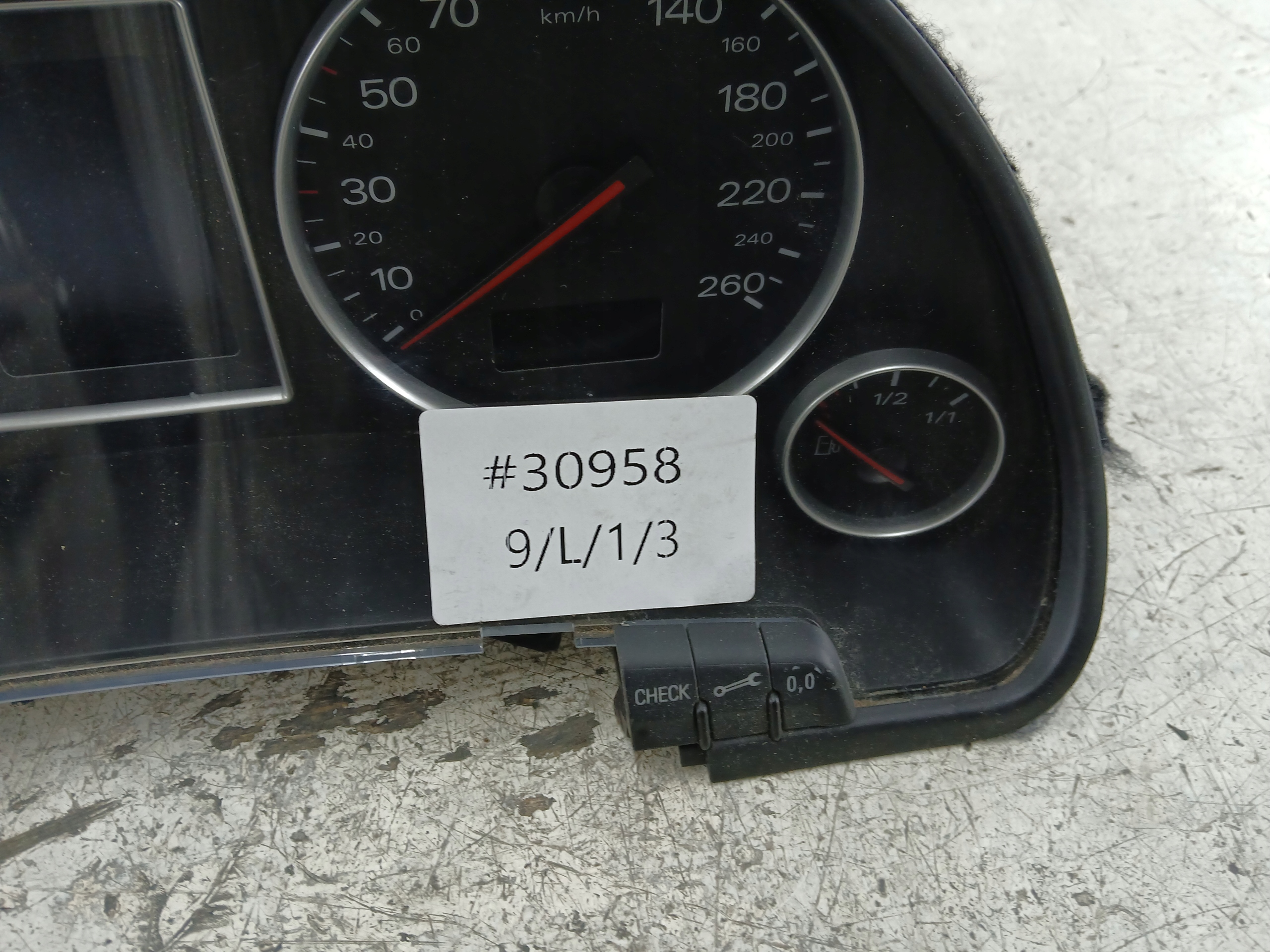 AUDI A4 B6 2.0 dials dials 8E0920900L