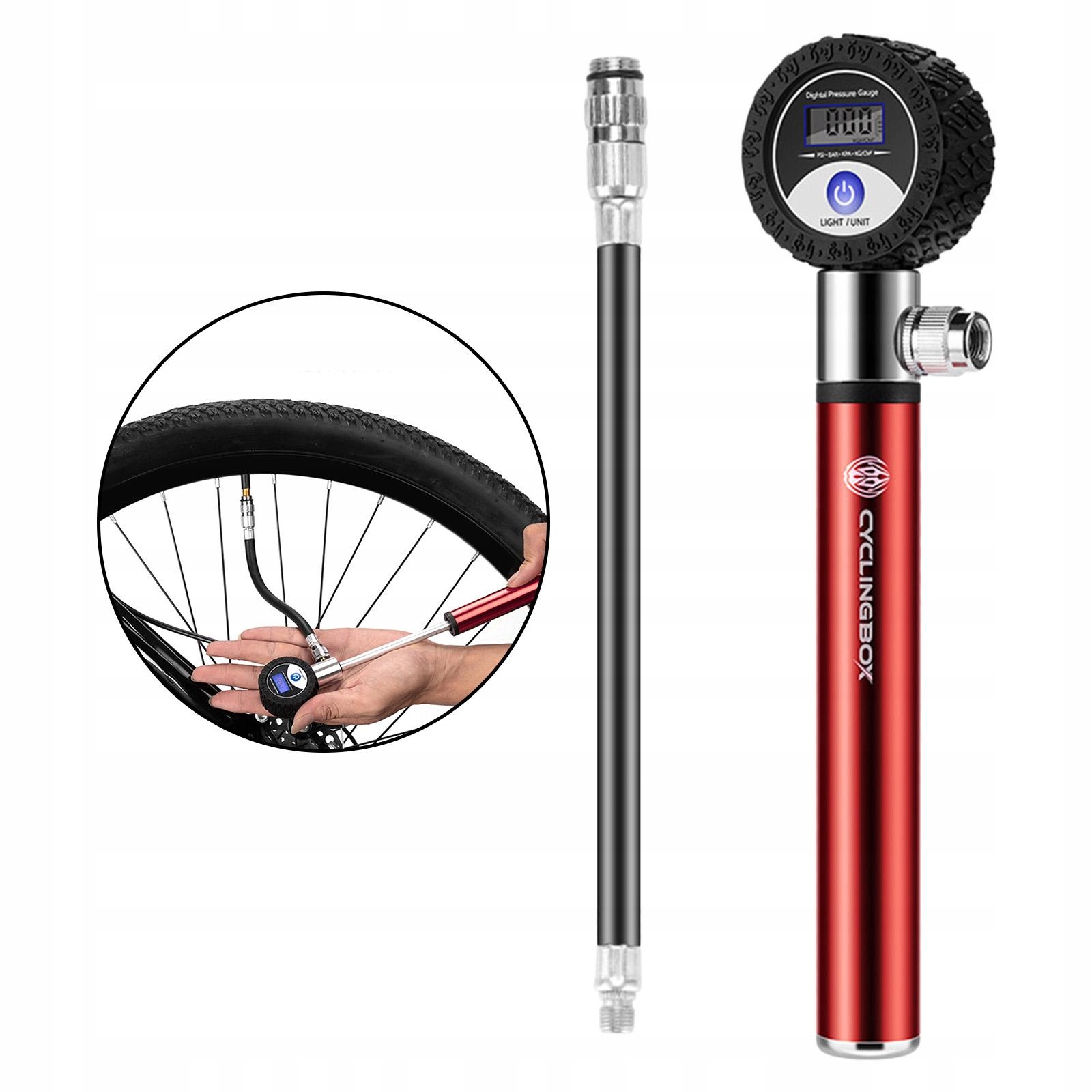 Mini pompa rowerowa Inflator Kolor dominujący inny