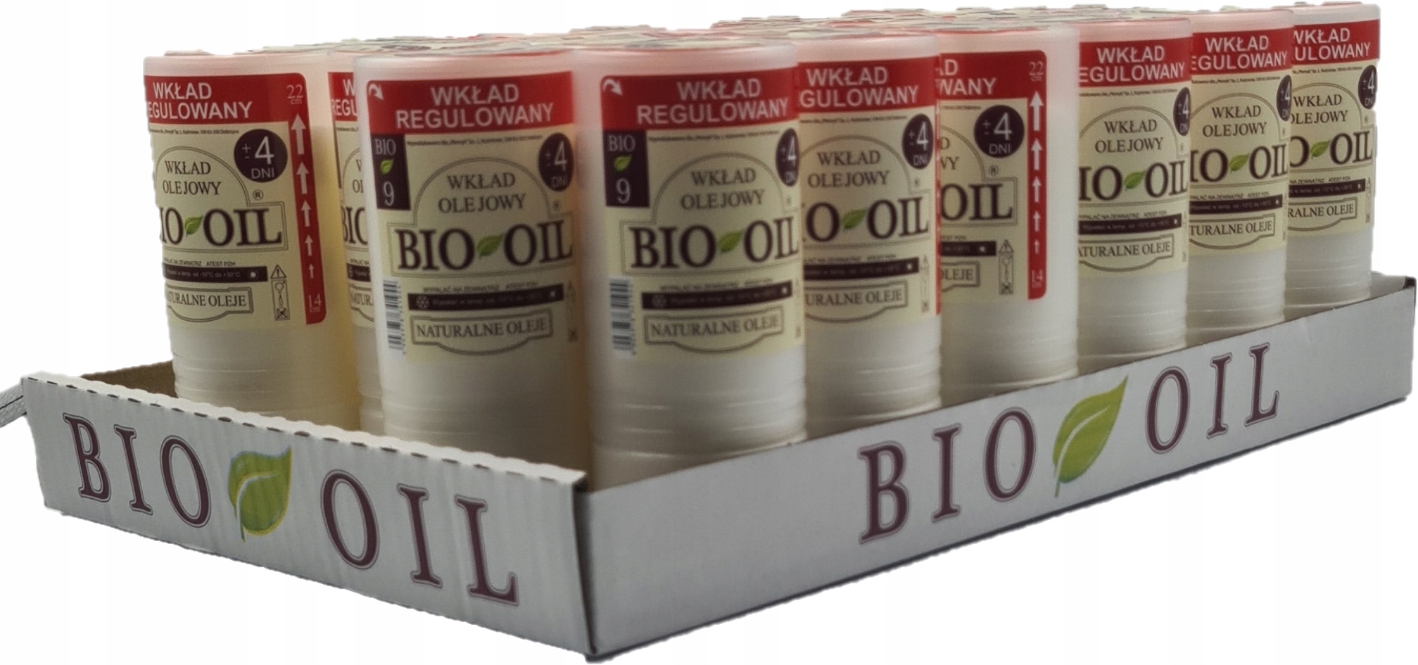 MÉCSESTARTÓ UTÁNTÖLTŐ BIO OIL 9 4D (30db)