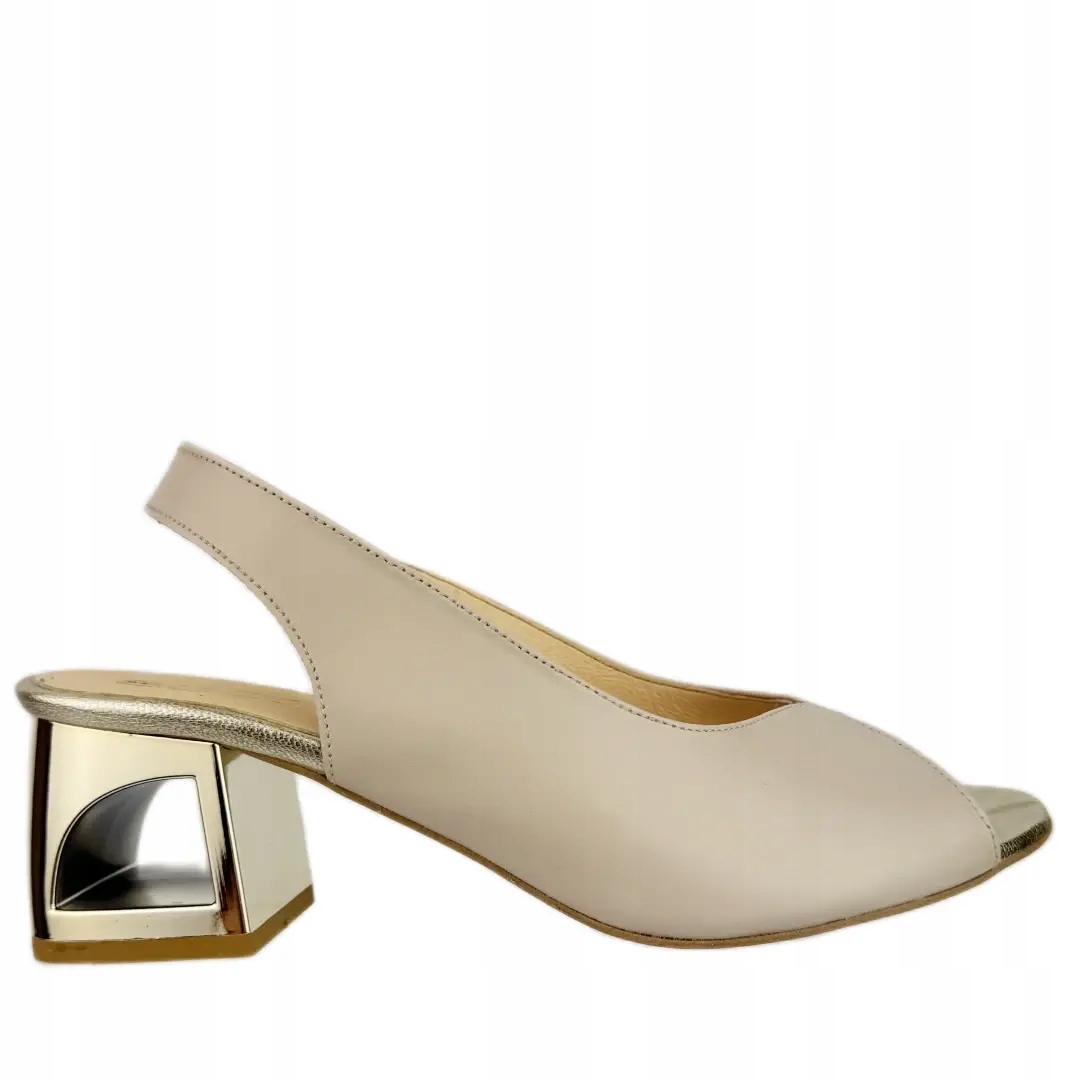 Dámské sandály Boccato 1518 /R03 /010 ecri velikost 41, Ecri (krémová/béžová)