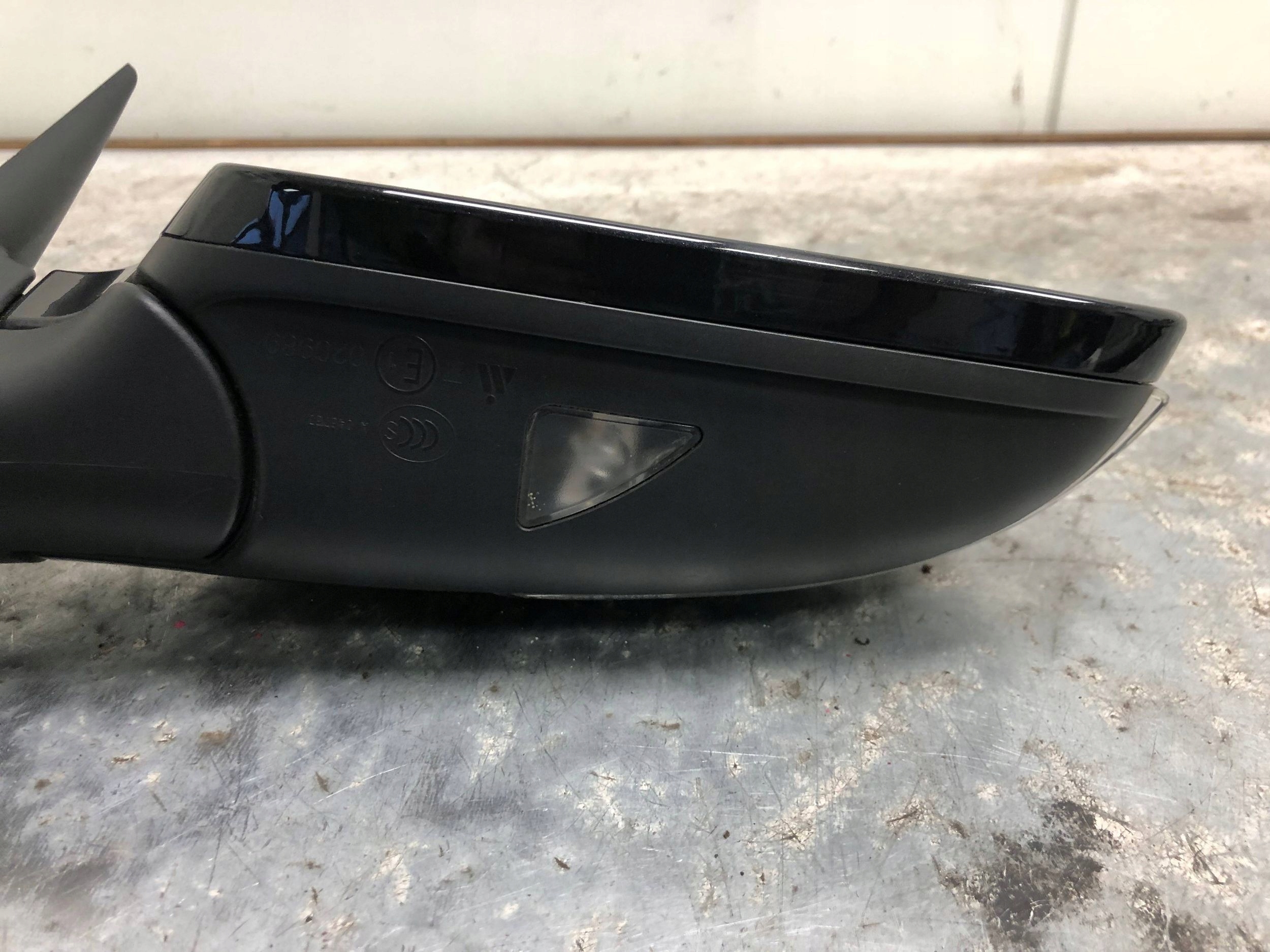 mirror right 9 PIN SKODA OCTAVIA II LIFT sedan
