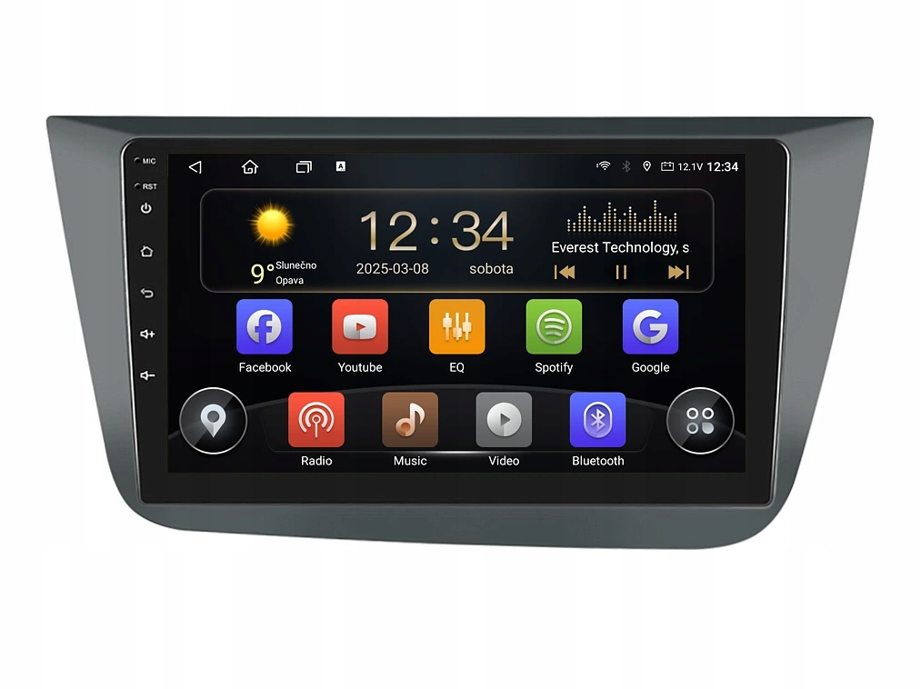 Isudar 2DIN autorádio T72-IEV111 Android, Seat Altea Toledo