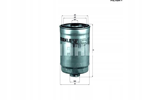 Knecht Palivový Filtr Hyundai Accent III Getz Grande