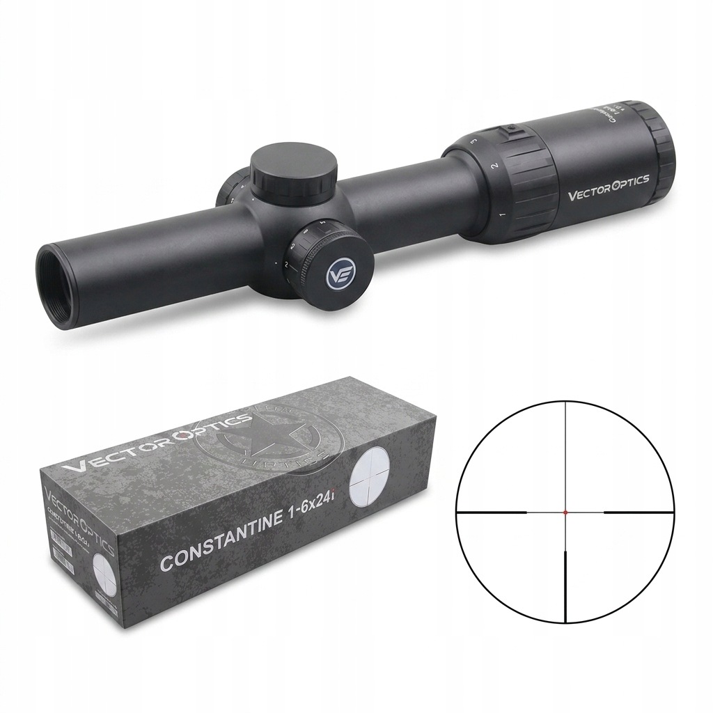 Luneta biegowa Vector Optics SCOC-36 Constantine 1-6x24SFP Fiber