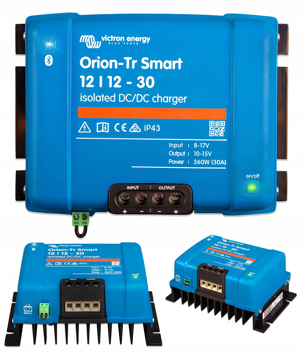 

Victron ładowarka Orion-Tr Smart 12/12V 30A DC-DC
