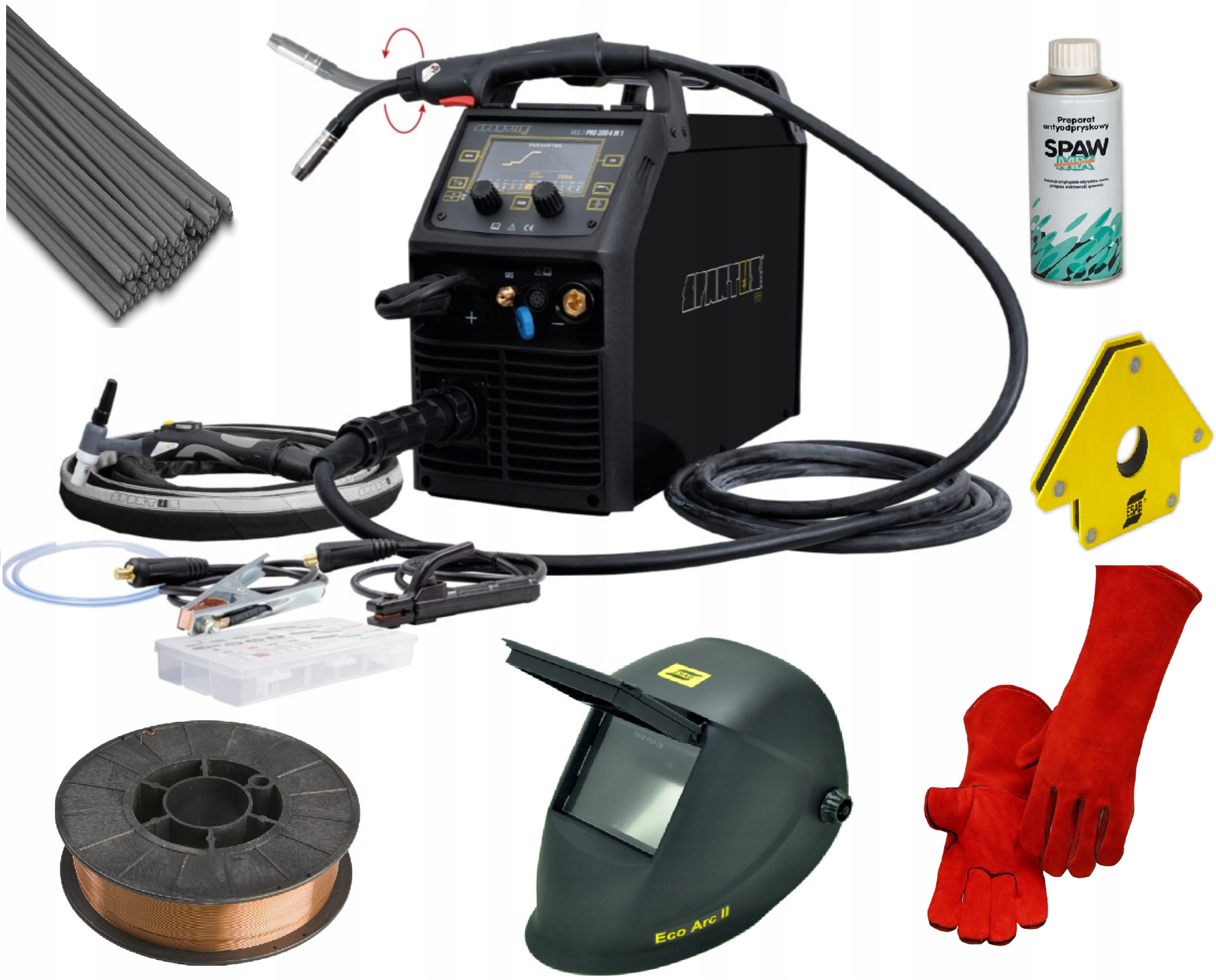 SPAWARKA SPARTUS MIG MULTI PRO 200 4w1 TIG