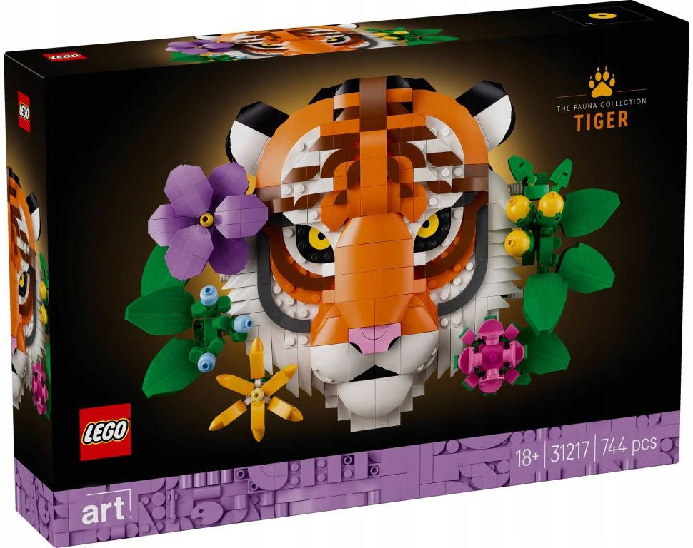 31217 Lego Art Kolekce zvířat tygr