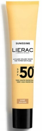 Lierac Sunissime emulsja ochronna do twarzy i dekoltu z kolorem SPF50 40 ml