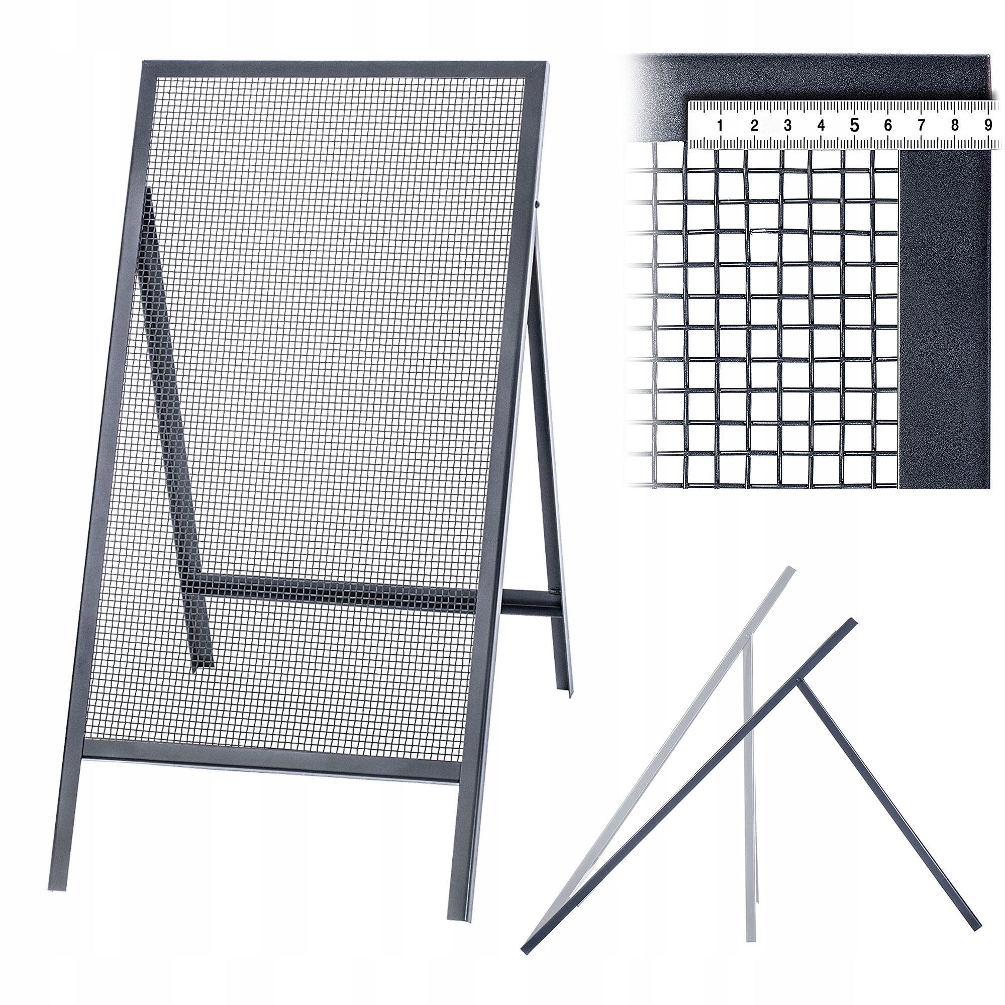 Stavební Síto Na Písek Zednické Půdy 120x60cm Štěrku Očko 8mm