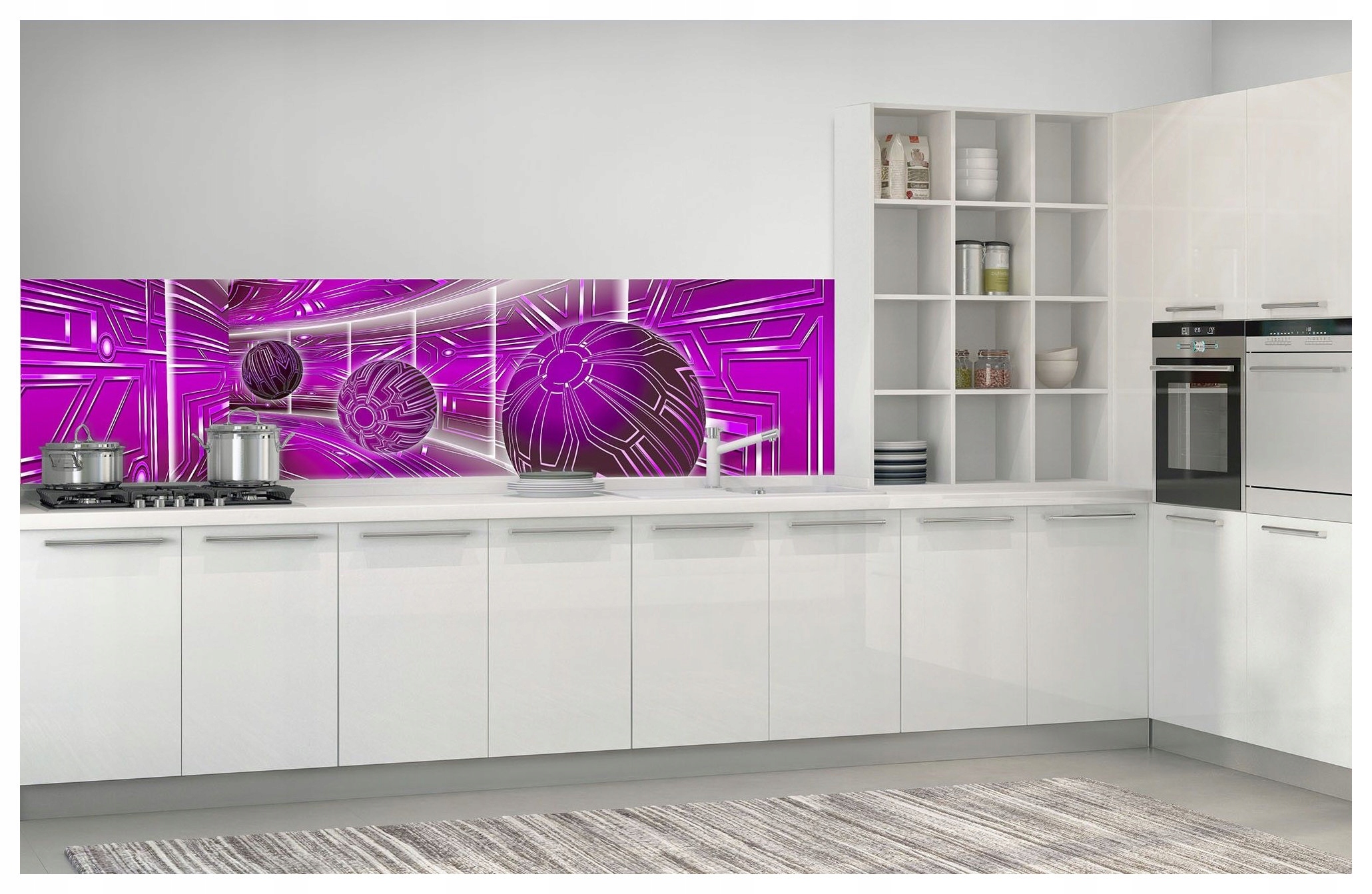 Fototapeta Geometrický tunel Iluze prostoru Rozměr 250x60 lepidlo