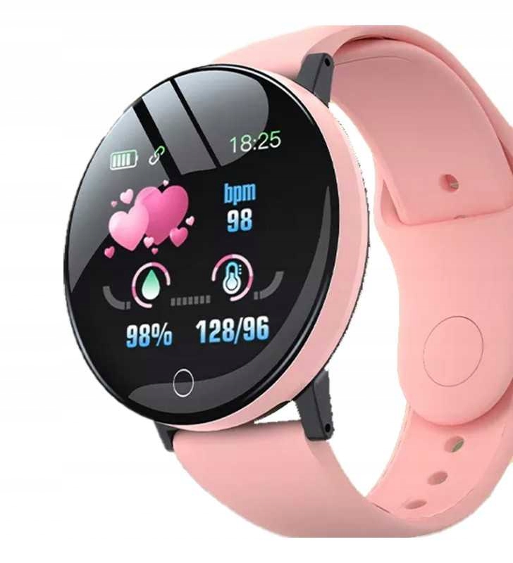 ZEGAREK SMARTWATCH OPASKA CIŚNIENIE BT PL MENU 119 Komunikacja Bluetooth