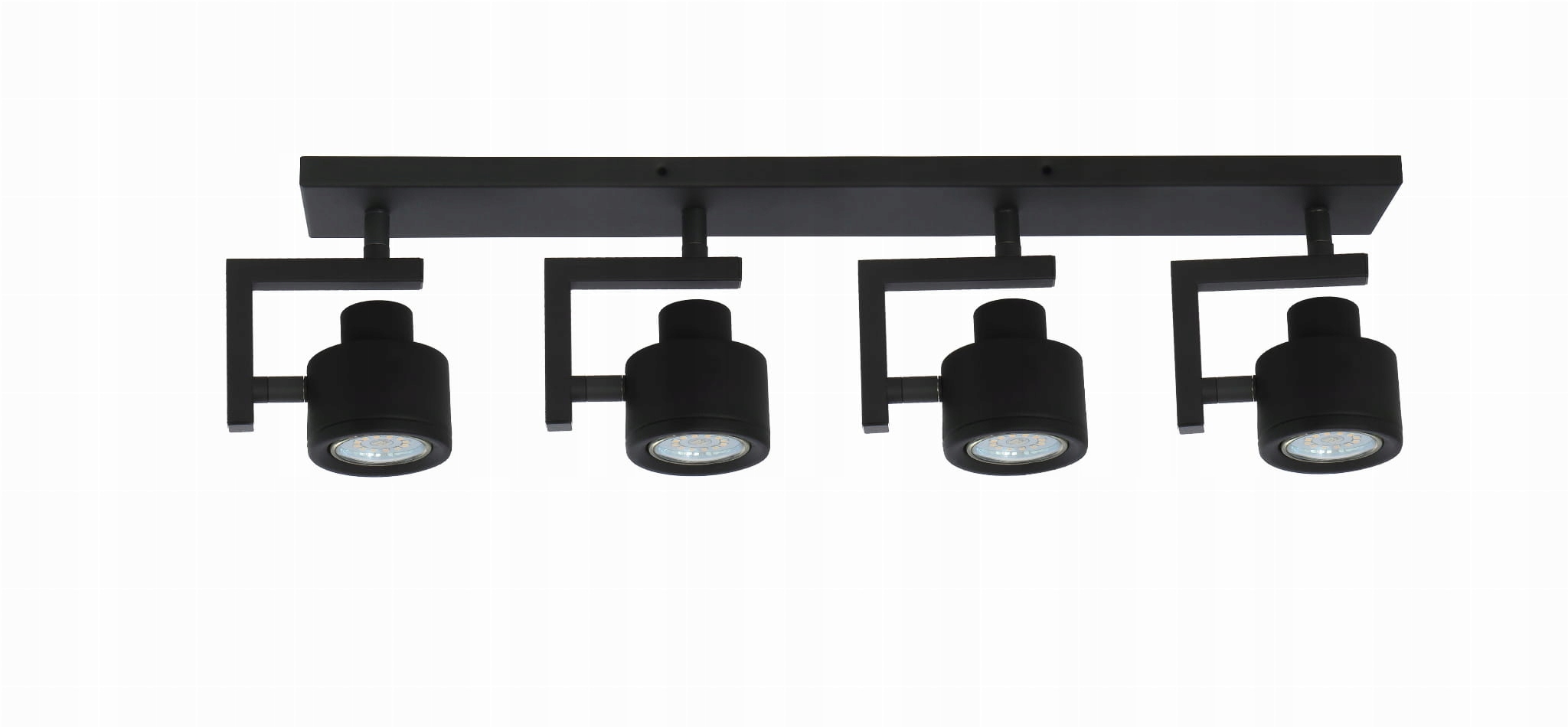 Lampa lišta Alenis 4 pl černá