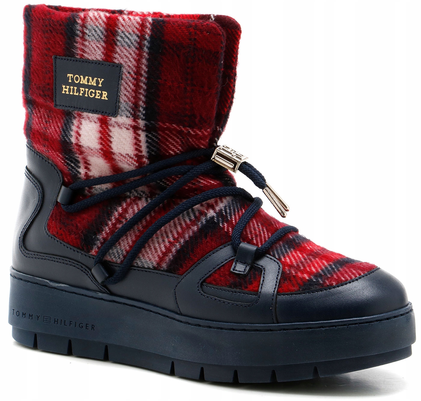 WYPRZEDAŻ TOMMY HILFIGER TARTAN SNO cze r40 LUPA2X