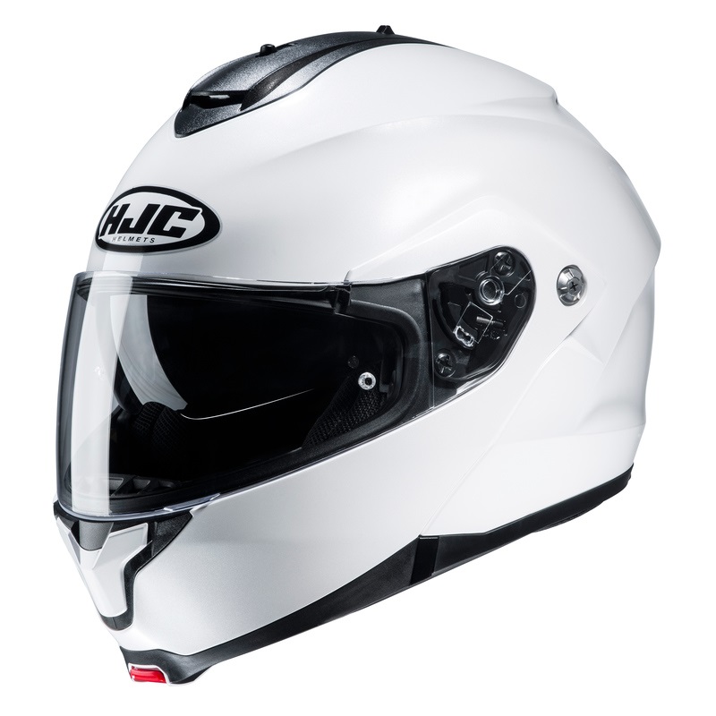 Prilba Hjc C91N Solid Pearl White (perleťovo biela)