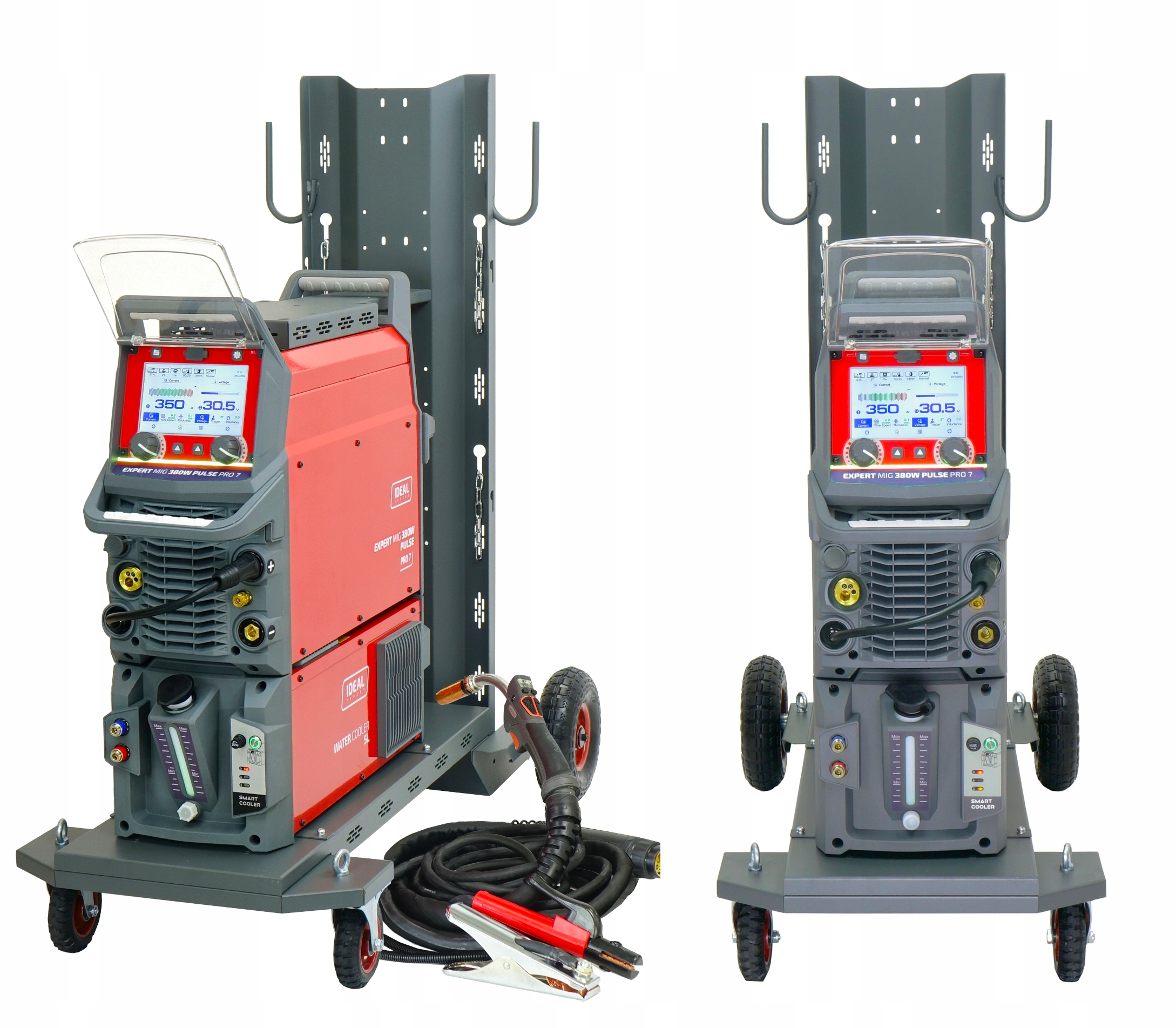 Ideal Spawarka Expert Mig 380W Pulse Pro7 LCD 4x4 350A 400V Mma Tig Lift