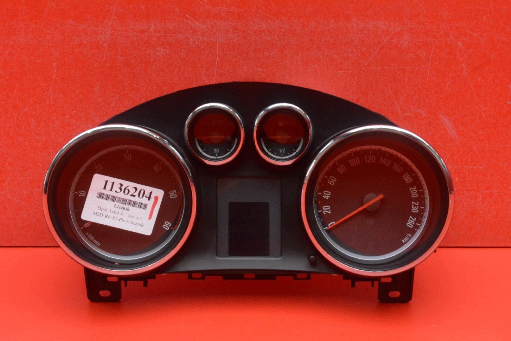 dials dials EU 13355355 OPEL ASTRA 4 IV J 2.0 CDTI 160 KM 09-12