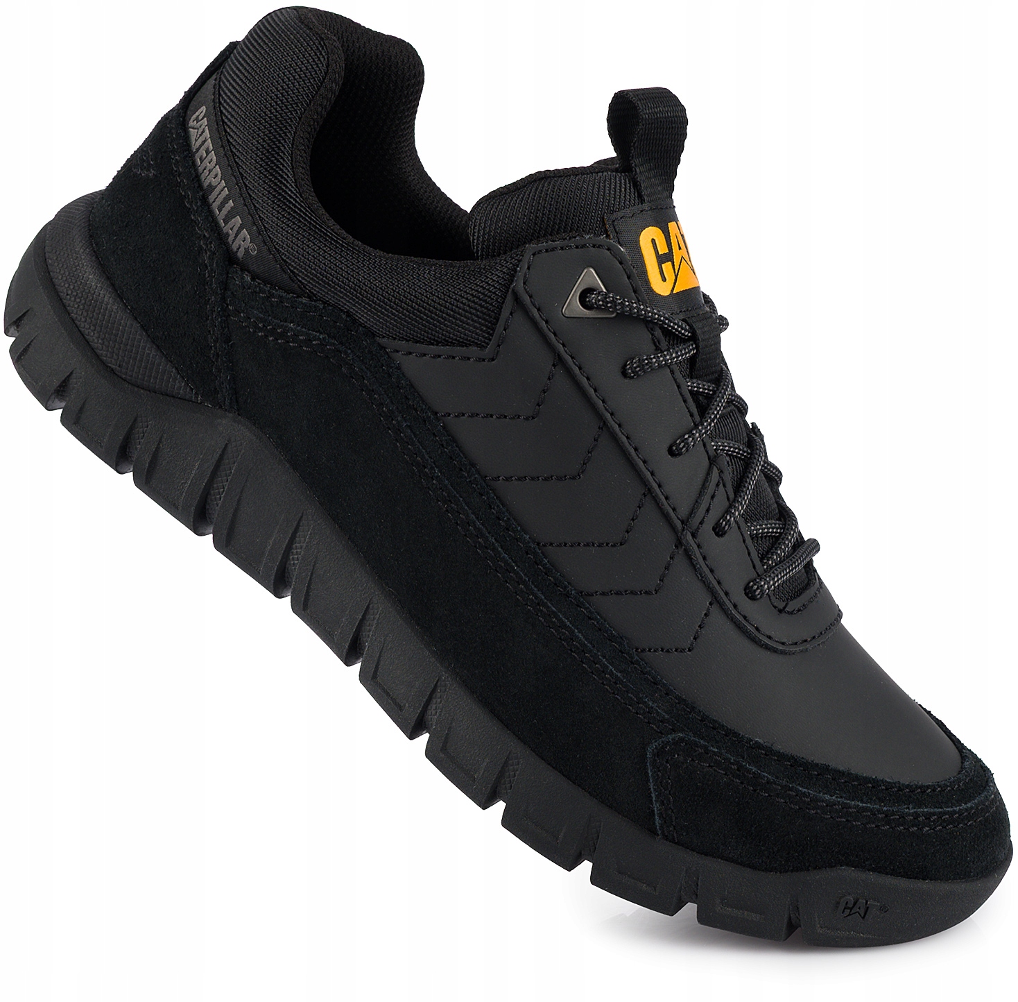 Caterpillar Cat Versage P726427 Buty Półbuty Męskie Skóra Czarne r. 45