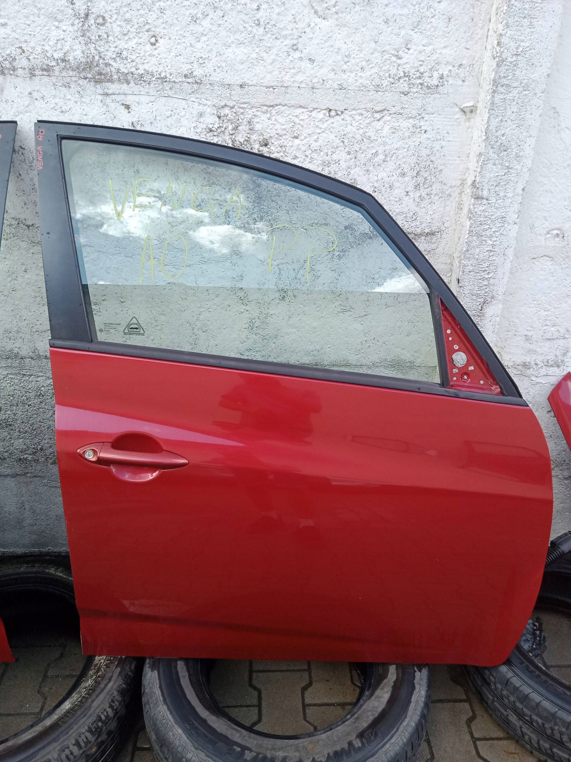 KIA VENGA door front right unprotected ROZEBRANE without of the accessories A0 2009