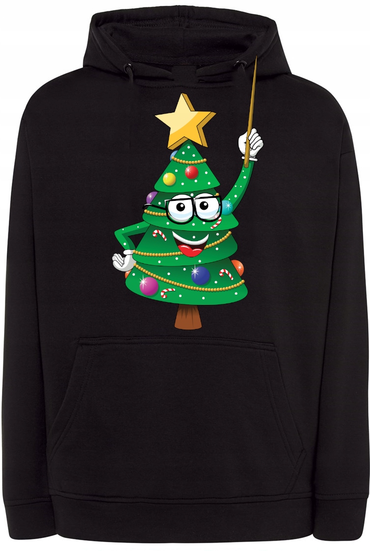 Pánská mikina s potiskem Svatý vánoční stromek vel. S