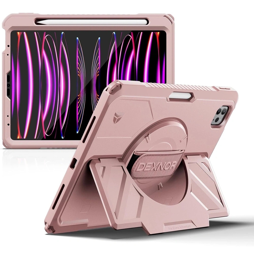 Pancerne Pouzdro Dexnor Pro Ipad 11" Pro 4/3/2/1 Gen Case, Pouzdro S Podstavcem