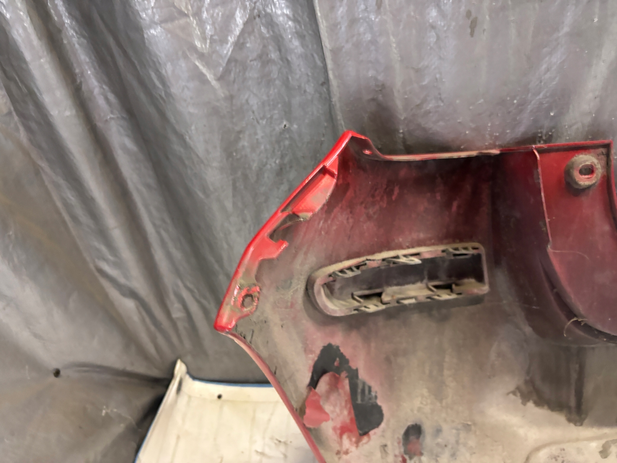bumper rear Renault Modus k: OV727