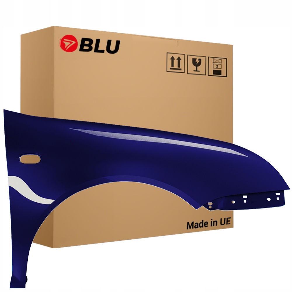 Blu Blatník Vw Bora LA5G pravý modrý 98-05 1J pozink PerlBlau
