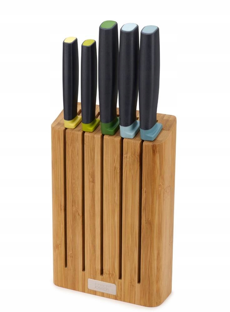 Pět nožů v bloku Joseph Joseph Elevate Knives Set Bamboo